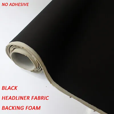 Car Headliner Fabric Foam Upholstery Roof Liner Sagging Aging Replace 68 X60  • $50.98