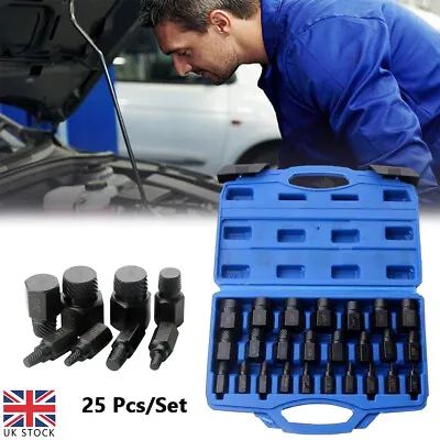 Screw And Bolt Extractor Set Screw Extractor Remover Broken Bolt Remover UK • £28.11