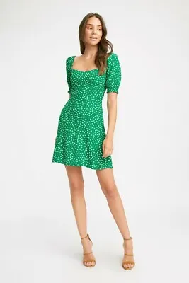 $45 • Buy KOOKAI Green Patrice Mini Dress Size 40