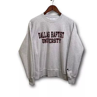 Vintage Y2K Champion Reverse Weave Dallas Baptist University Crewneck Sweater  • $75