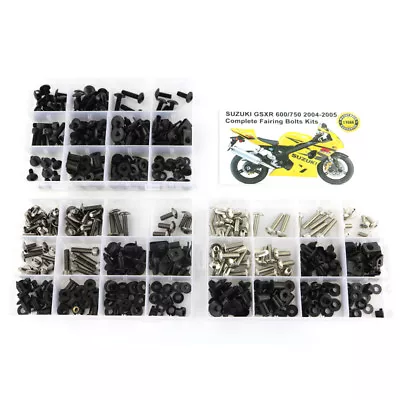 Motor Fairing Bolts Screw Fastener Kit Fit For 2004 2005 Suzuki GSXR600 GSXR750 • $24.74