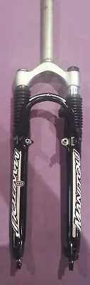 Retro Manitou Six Comp Mtb Suspension Fork 80mm 26  1 1/8  In Black • £50