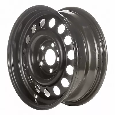 70169 Reconditioned Factory OEM Steel Wheel 15 X 6 Black Full Painted • $77