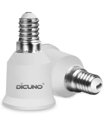 DiCUNO E14 To E27 Socket Converter 4 Pack • £9.99