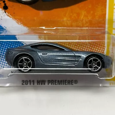 Aston Martin One-77 Hot Wheels Collectible Diecast Car Gray 2011 Toy Vehicle New • $9.99