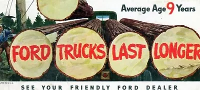 Advertising Ford Trucks Cards Vintage • $5