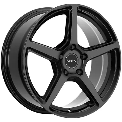 Motiv 433B Blade 16x7.5 5x100 +40mm Gloss Black Wheel Rim 16  Inch • $136.99