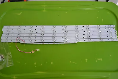 Vizio E320-A1 LED Backlights Strips EMGB01F5C517-F46 (6) W/Connector Strip 📺 • $7.77