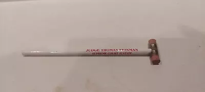 Supreme Court Of United States Unused Vintage Wooden Double Eraser Gavel Pencil • $9.97