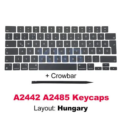 New A2442 A2485 Keycaps Keys Hungarian For Macbook Pro M1 14  16  Keycap Hungary • $10.52