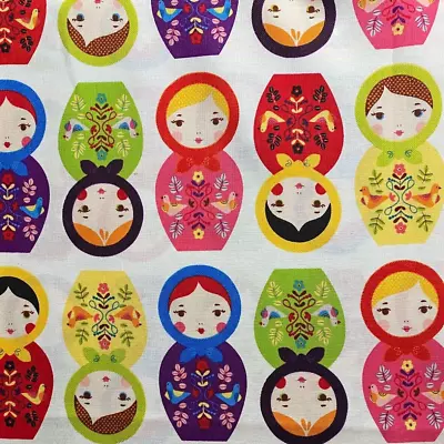 Suzy Ultman LITTLE KUKLA Fabric For Quilt Craft Sew - By The Yard • $13.95