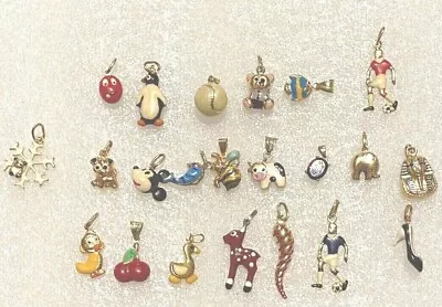 9 Ct Gold  Mixed Pendants   New And Used • £40