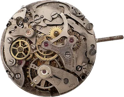 Vintage Baume & Mercier 17 Jewel Chronograph Men Wristwatch Movement Landeron 48 • $215