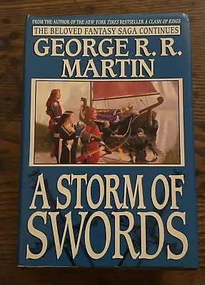 Song Of Ice & Fire Storm Of Swords George R. R. Martin 2000 Bantam VERY GOOD • $39.95