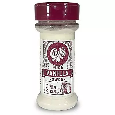 Cook’s Pure Vanilla Powder World’s Finest Gourmet Fresh Premium Vanilla • $14.09