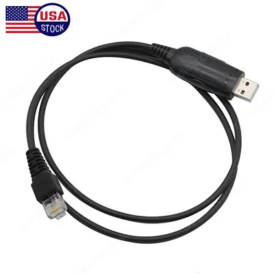 USB Programming Cable RKN4081 For Motorola PM400 PM1200 GM1225 M1225 GM140 Radio • $18.98