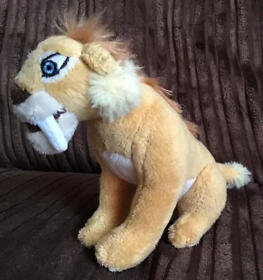 Ice Age 4 Diego Sabre Tooth Tiger Soft Plush Toy Small 6” 20th Century Fox Rare • £12.99
