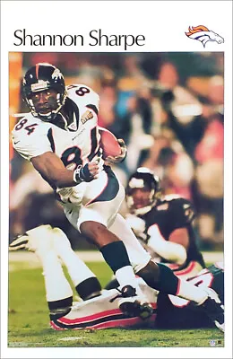$16.19 • Buy SHANNON SHARPE Denver Broncos Super Bowl XXXIII 2002 Retro SI 22x34 POSTER