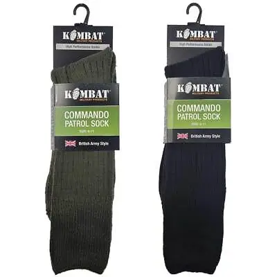 £7.95 • Buy British Army Style Military Patrol Sock Combat Commando Thermal Size 6 To 11