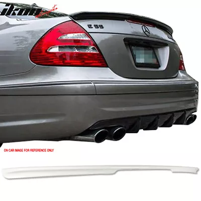 Fits 03-09 E-Class W211 ABS Trunk Spoiler Painted Alabaster White #960 • $95.99