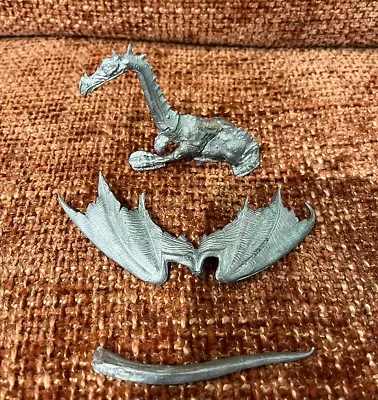 Games Workshop Warhammer 'Horned Dragon' Metal 1987 • £10