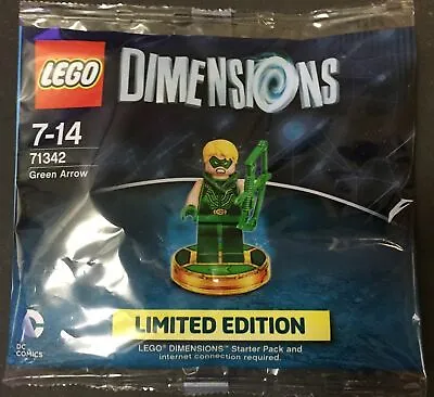 LEGO Dimensions 71342 Green Arrow Minifigure - Limited Edition Brand New Polybag • $45.63