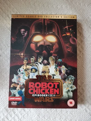 £5 • Buy Robot Chicken Star Wars DVD Boxset - Limited Edition With Postcards
