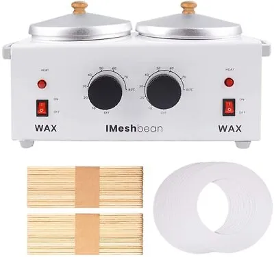 $31.99 • Buy Pro Wax Warmer Machine Pot Hot Single/Double Heater Depilatory Paraffin Salon US