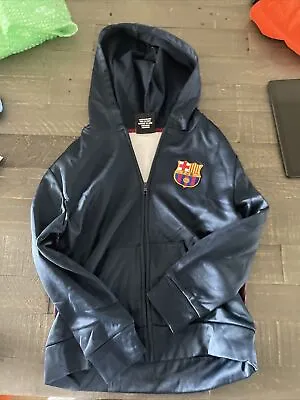 Barcelona Sportswear Zip-Up Hoodie Official JH6 • $32.24