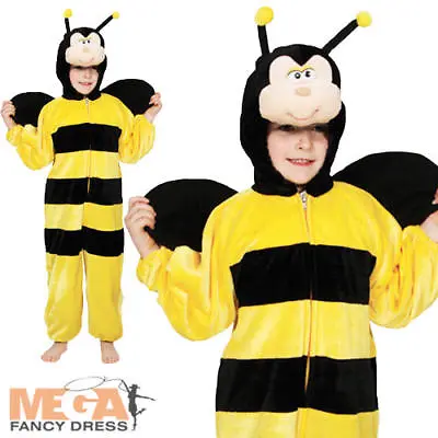 £14.99 • Buy Kid's Bumblebee Insect Fancy Dress Bug Party Boys Girls Child Costume Ages 3-11