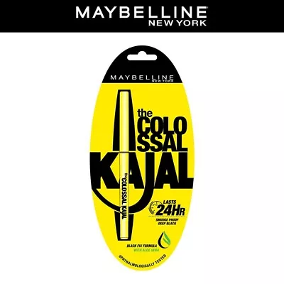 Maybelline New York Colossal Kajal Intense Colour Waterproof 0.35g • $10.62