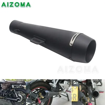 51mm Universal Motorcycle Exhaust Muffler Tail Pipe Silencer For GSXR 750 YZF R6 • $83.79