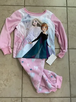 Disney Frozen Girl 5T Pajamas NWT 2 Piece. Christmas Birthday Gift. MSRP $38.00. • $22.50