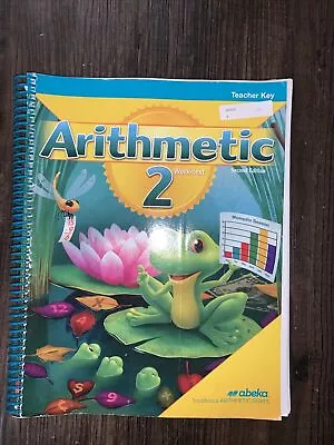 A Beka Arithmetic 2 Teacher Key - Second Grade Homeschool Book • $22.79