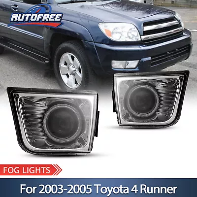 For 2003-2005 Toyota 4Runner Fog Lights Pair Front Bumper Driving Lamp Projector • $43.99