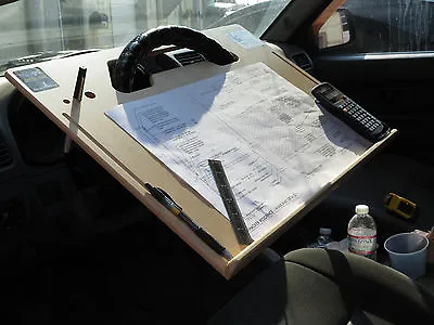 $49.95 • Buy Ipad Car Laptop Tablet Notepad Contractor Steering Wheel  C Desk Vehicle Tray