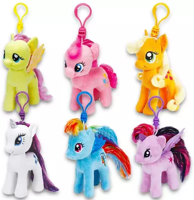 Ty My Little Pony - Collection Of 6 Pieces 4  Inch Plush With Clip • $59.95