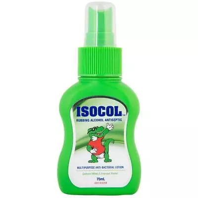 Isocol - Rubbing Alcohol Antiseptic One Bottle So Many Uses 75ml • $17.95