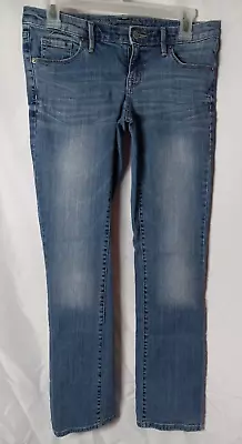 Mossimo Denim Jeans Womens Mid Rise Bootcut Leg Medium Wash Blue Denim Size 2R/R • $12