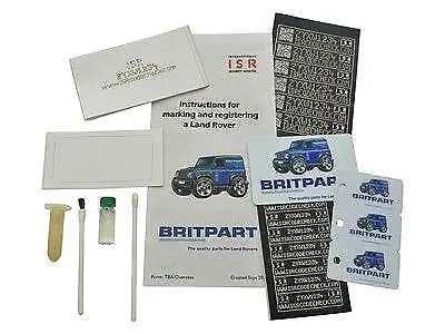 Land Rover Defender ISR Unique Anti Theft Security Window Marking Kit - DA8533 • £42.50