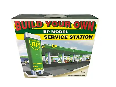 BP Build Your Own BP Model Service Station Kit -Snap Together Pieces • $24.95