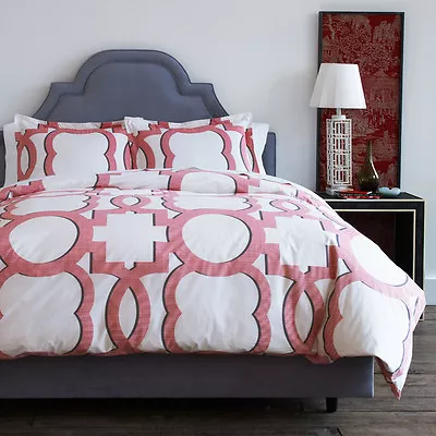 NEW Dwell Studio Duvet Cover And Sham Set King $229 & $59 Dwellstudio Luxembourg • $89