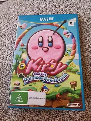 Kirby And The Rainbow Paintbrush - Nintendo Wii U Game • $29.99