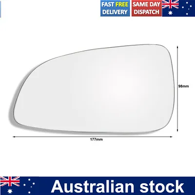 For HOLDEN ASTRA AH 2005 - 2009 LEFT Hand Passenger Side Mirror Glass AU CONVEX • $11.59
