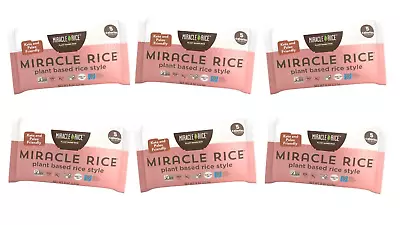 Miracle Rice - Plant Based Shirataki Konjac Rice Keto Vegan Gluten-Free Soy F • $47.99