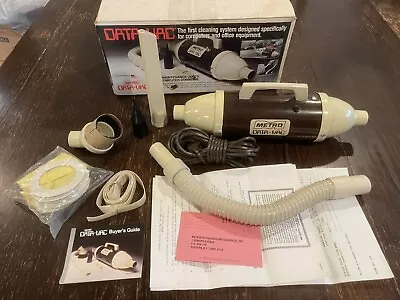 Vintage Metro Data Vac Mdv-1 Attachments Extra Vacuume Bags - In Original Box • $69.99