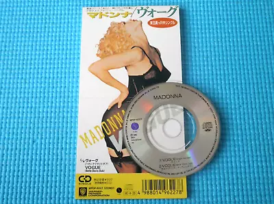 MADONNA 3  Single CDS Vogue 1990 OOP Japan WPDP-6227 • $24.99