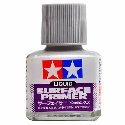 Tamiya Tools 87075 Liquid Surface Primer Grey (40ml) For Model Kit • $7.99