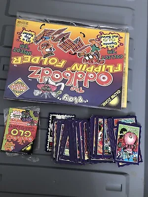 Purple Oddbodz Full Complete Set 61/61 Doc Fever Checklist Album Plastic Sleeves • $200