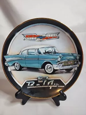 Royal Doulton 1957 Bel Air Collection Plate By Craig Fine China With Stand • £19.29